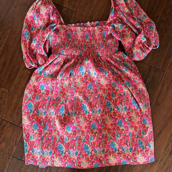 Zara floral baby doll dress - Picture 2 of 4